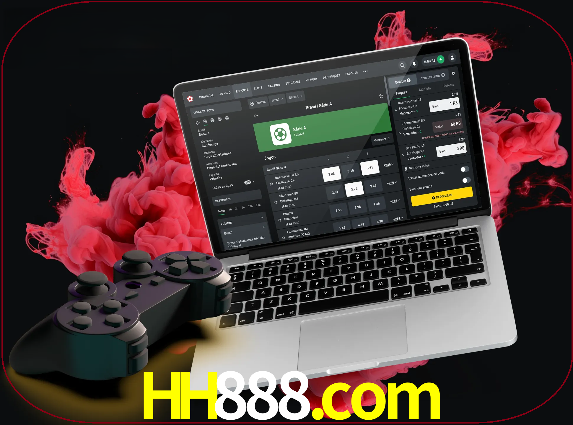 Visite a secção especial de jogos de vídeo em hh888 para descobrir em que jogos pode apostar e ganhar muito dinheiro.