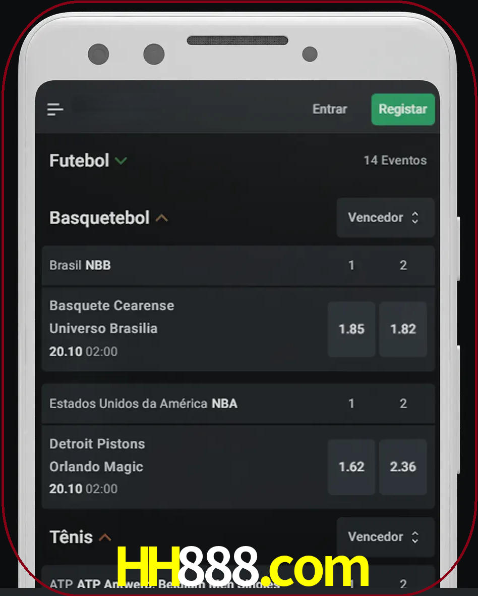Aposte e assista aos esportes em formato ao vivo.