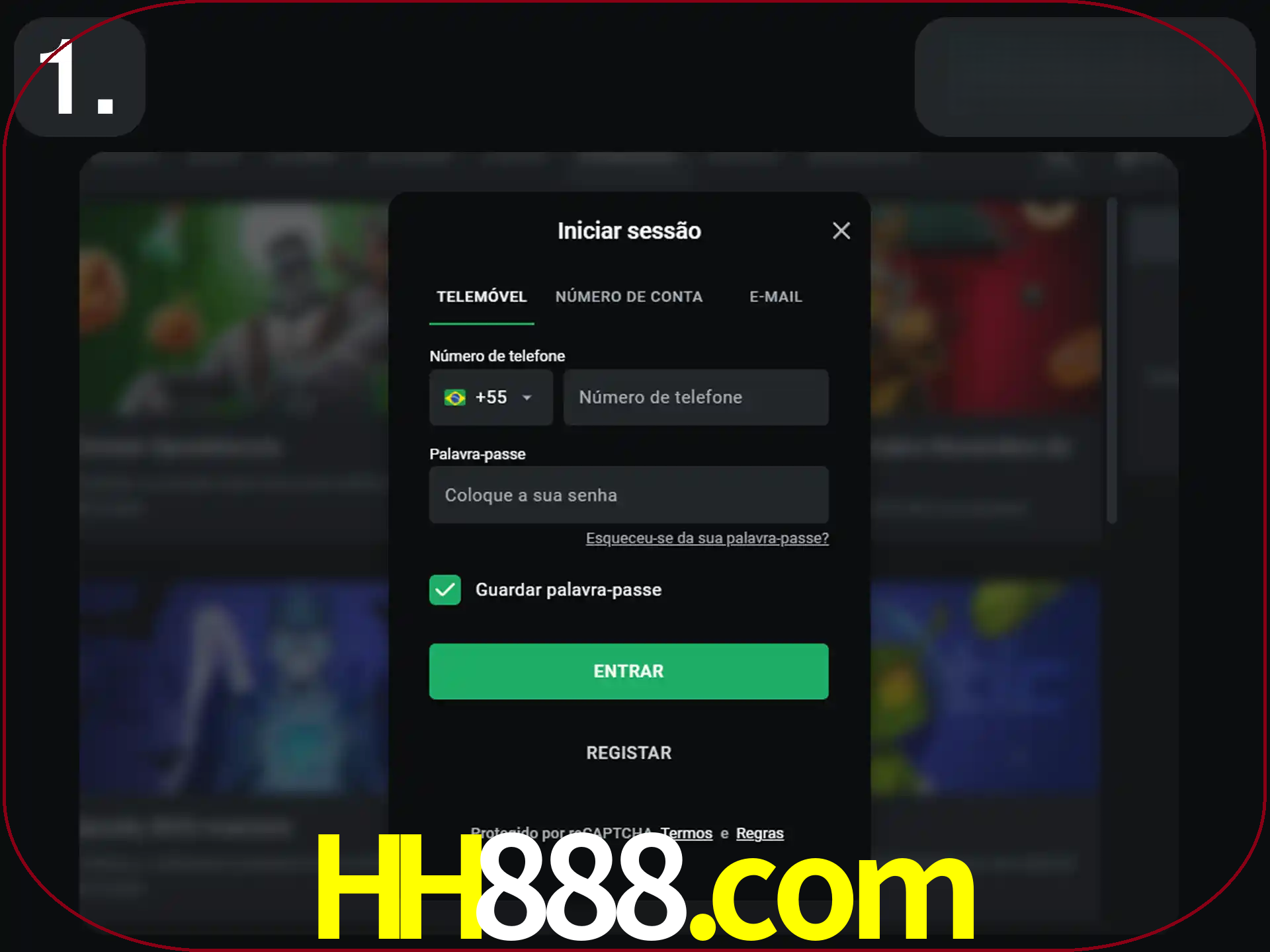 Acesse o site.